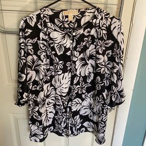 Michael Kors Floral Blouse